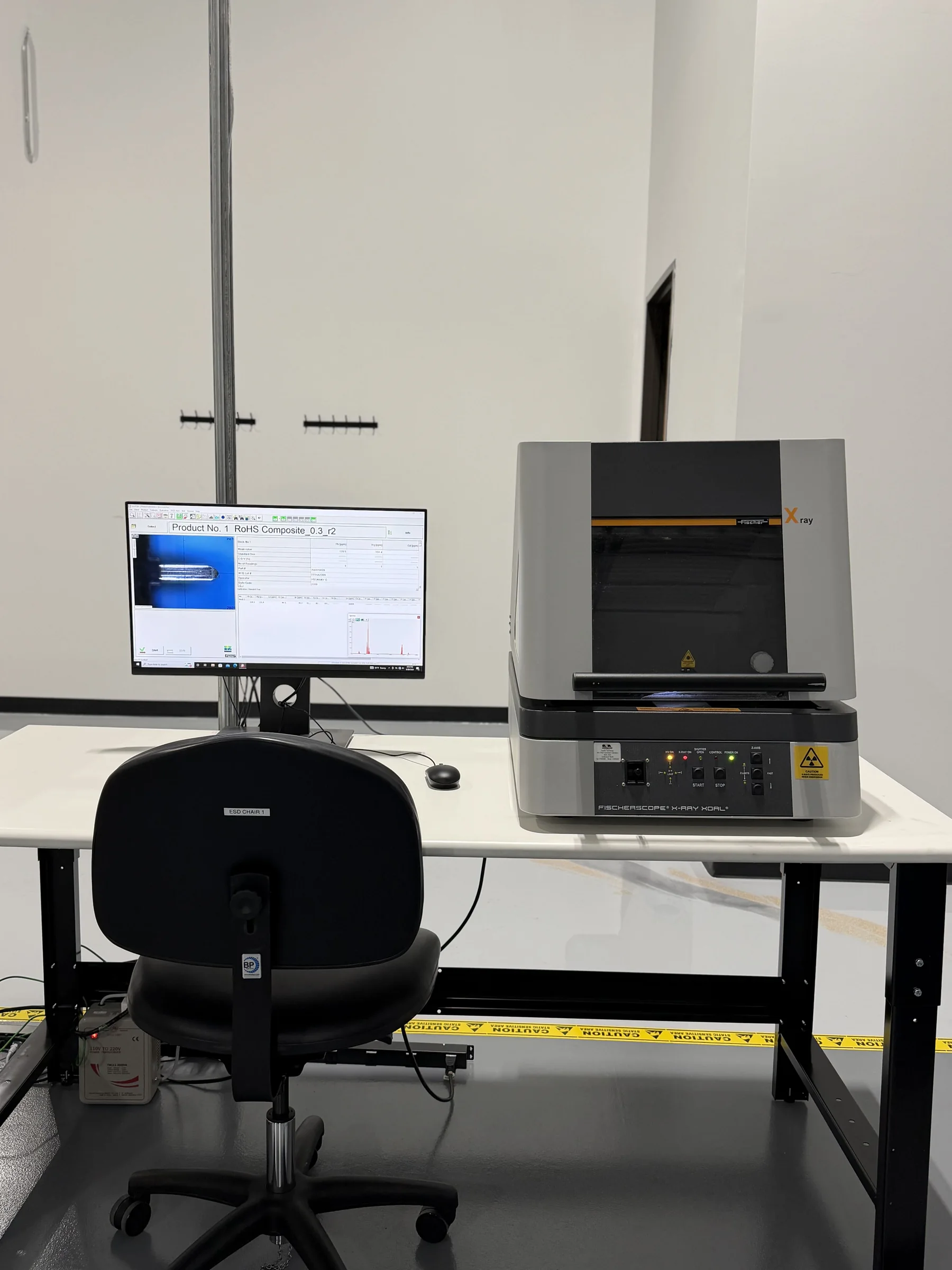 Fischer X-ray XDLM at the inspection station